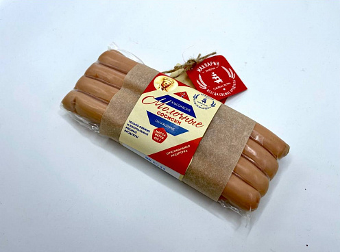 Новинка в бутиках «МакЛарин»: молочные сосиски по советскому ГОСТ