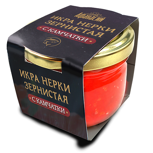 Икра нерки зернистая с камчатки