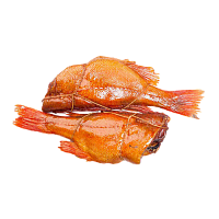 Морской окунь горячего копчения