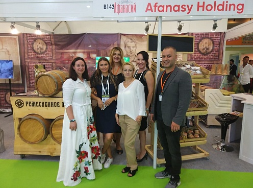 Афанасий на международной выставке WorldFood Istanbul 2019 в Турции