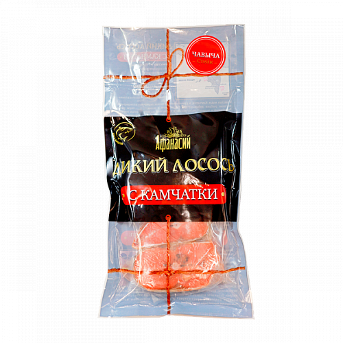 Чавыча, стейк с кожей