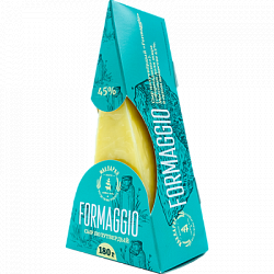 Сыр полутвердый   «Формаджио» м.д.ж. 45%, 180 г