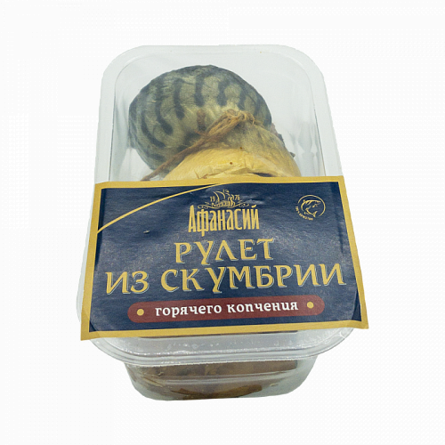 Скумбрия горячего копчения "Рулетик"